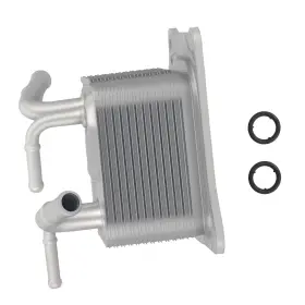 Li37jz Maxpeedingrods Aluminum Trans Oil Cooler For Nissan Versa Sentra 2012-2019 Silver