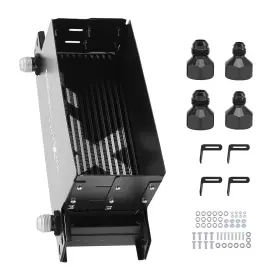 Maxpeedingrods M4c5y9 New Engine Transmission Oil Cooler 13 Row Universal 10 An Aluminum Stacked Plate