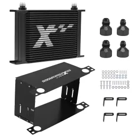 Ty9lon Maxpeedingrods Aluminum 25-row Oil Cooler An10 For Universal Cars With Installation Set