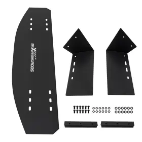 Maxpeedingrods Xs4ohj Universal Intercooler Cooling Panel Air Guide Aluminum 600x300mm Adjustable