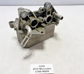 2741880139 Mercedes 15-18 Oem W205 C300 M274 2.0l Engine Motor Oil Cooler