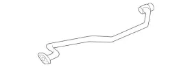 104-200-09-52-64 Mercedes-benz Genuine Engine Oil Cooler Line