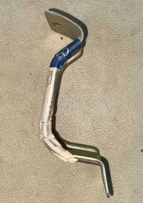129-501-01-20 Mercedes-benz Oil Cooler Bracket - For Mbz 500sl 1990-1991