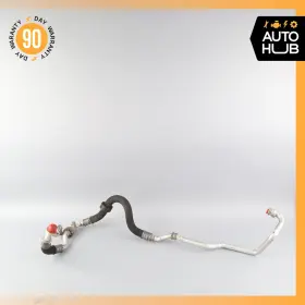 1665003172 Mercedes-benz 2013 W166 Ml63 Amg Additional Radiator Oil Cooler Feed Line Oem