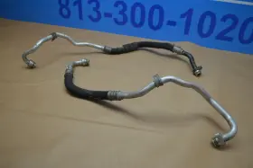 2185001372 Mercedes Benz 12-15 W212 E63 Amg V8 5.5l Engine Oil Cooler Line Lines Hoses Pair #2