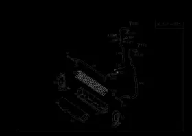 222-500-61-72-64 Mercedes-benz Genuine Oil Line