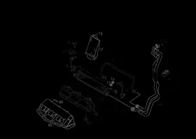 230-500-12-00 Mercedes-benz Genuine Oil Cooler