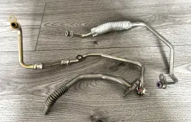 2542036600 Mercedes-benz Set Of 3 2023 2024 C300 Glc300 Turbo Oil Coolant Line Hose Tube Oem