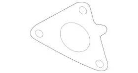 642-142-31-80 Mercedes-benz Genuine Exhaust Pipe To Manifold Gasket
