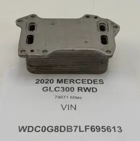 Mercedes-benz A2641880001 2020-2023 Glc300 Engine Motor Oil Cooler Oem
