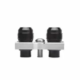 Mishimoto 748354012637 - Black Painted Aluminum Engine Oil Cooler End Fitting