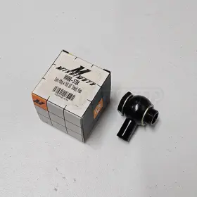 Mishimoto 748354015294 Banjo Fitting With Bolt M20 X 5/8 In Straight Black