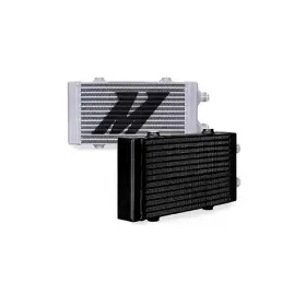 Mishimoto 748354030839 For Universal Small Bar And Plate Dual Pass Black Oil Cooler