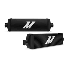 Mishimoto 748666003170 Mmint-ujb Black Universal J-line Intercooler 2.5 Inch Inlet/outlet