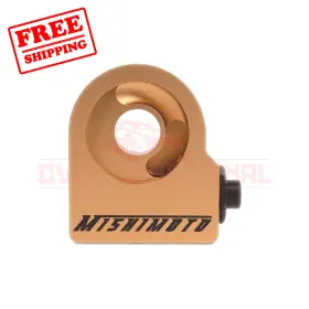 Mishimoto Automotive 743593969162 Thermostatic Oil Sandwich Plate Gold M20 Mmop-spt