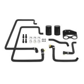 Mmbcc-f27t-18sbe Mishimoto Baffled Oil Catch Can Kit Clear For 2018 Ford F-150 2.7l Ecoboost