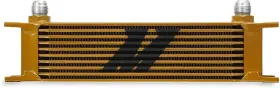 Mmoc-10g Mishimoto Universal 10 Row Oil Cooler Gold