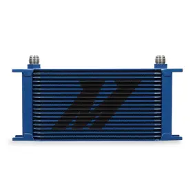 Mmoc-19bl Mishimoto For Universal 19 Row Oil Cooler - Blue