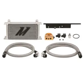 Mmoc-350z-03t Mishimoto Oil Cooler Fits Nissan 350z 03-07/g35 Coupe 03-09 Thermostatic Silver