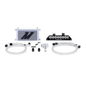 Mmoc-fost-13 Mishimoto Oil Cooler Non-low Temp Thermostatic Fits Ford Focus St 2013 Silver