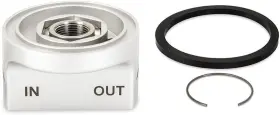 Mmoc-fto-m20 Mishimoto Remote Oil Filter Take-off Plate M20 X 1.5