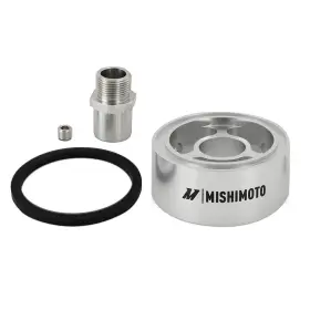 Mmoc-spc32-m22sl Mishimoto For Oil Filter Spacer 32mm M22 X 1.5 Thread - Silver