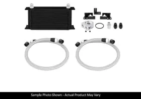 Mmoc-wra-07tbk Mishimoto Thermostatic Oil Cooler Black For Jeep Wrangler Jk 07-11 3.8l Egh