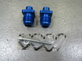 Mmocf-f80 Mishimoto Oil Line Fitting Kit Blue Converstion No Main Mount
