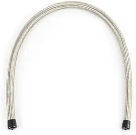 Mmsbh-08120-cs Mishimoto -8an Stainless Steel Braided Line 10ft - Silver