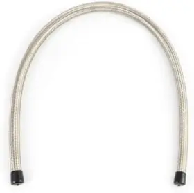 Mmsbh-08180-cs Mishimoto Stainless Steel 8an Braided Line 15 Ft - Silver