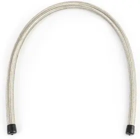 Mmsbh-0836-cs Mishimoto -8an Silver Stainless Steel Braided Line 3 Feet