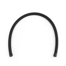 Mmsbh-1036-cb Mishimoto 3ft 90cm Stainless Steel Braided Hose With -10an Fittings - Black