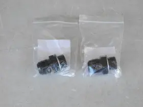 Mmspf-10anbk Mishimoto 2 - Oil Cooler Plate Straight Fittings 10an M20 New