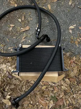 Yew20820 Mocal-19- Row 10an Fit For Universal Auminum Engine Transmission Oil Cooler Black Color