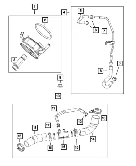 68271639ad Mopar Genuine Engine Oil Heater