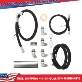Tsp93150s Munirater Transmission Lines Heavy-duty Cooler Hose For Chevy 6.6l 2006-2009 2010