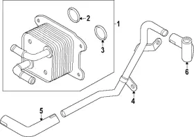 14053-7ja0b Nissan Genuine Cooler Pipe