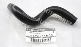 14670-21n00 Nissan Genuine Hose Rubber Vacuum Coolant Pipe Engine Air Intake Oem