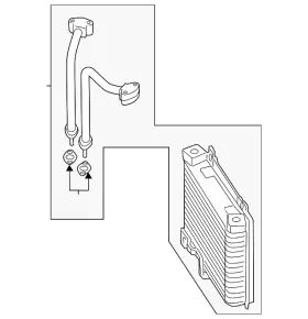 21305-jf02b Nissan Genuine Oil Cooler