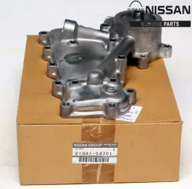21321-03j01 Nissan 2132103j01 Oil Cooler Cover Assy Oem Genuine Engine Housing Shield New