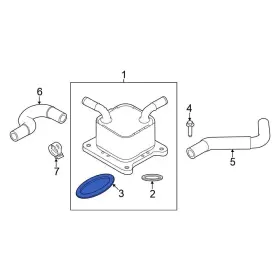 213045na0a Nissan Oe For Altima 2019-2024 Engine Oil Cooler O-ring