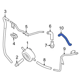 21306ea215 Nissan Oe For Frontier 2005-2018 Engine Oil Cooler Line