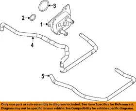 150663ta1a Nissan Oem 14-25 Pathfinder Cooling Oil Cooler-oil Cooler O-ring