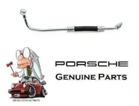 901-107-347-02 Oem 901-107-347-03 Porsche 911 Left Side Oil Line To Camshaft Carrier Genuine 90110734702