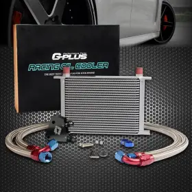 Ult25102045 Pit66 25 Row Engine Oil Cooler Fit For Billet Ls1 Ls2 Ls3 Lsx Ve Hsv Sandwich Plate