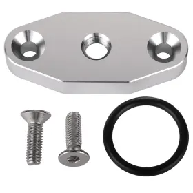 Pv035-1 Podavelle Pv035-1/2-1/8sl 1/8 Npt Turbo Oil Feed Plate Adapter Cooler Block-off Cover Ls1 Lsx Ls3 L