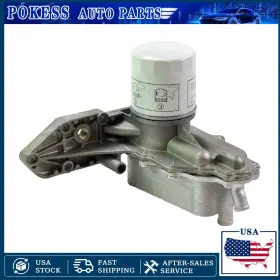 Bk3q6b624cb Pokesss Bk2q6b624cb Pokess Oil Cooler With Iron Gasket For Transit Land Rover Defender