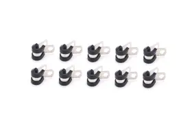Quickcar Racing Products 66-830 Adel Line Clamps Alum 1/4in 10pk