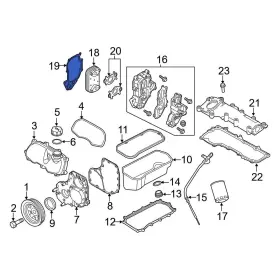 68618737aa Ram Oe Engine Oil Cooler Gasket