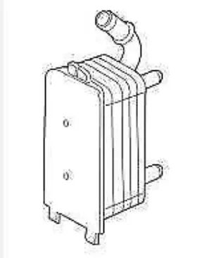 Lr002916 Rover 2012-2015 Land Evoque Transmission Oil Cooler Oem